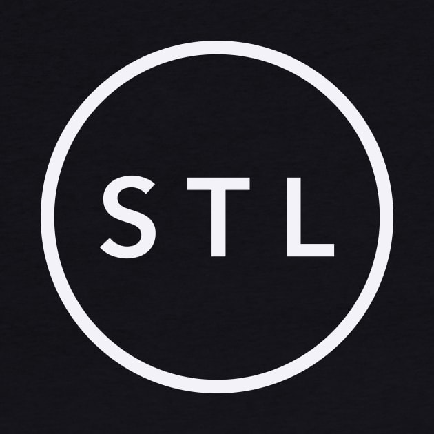 St. Louis STL Circle T-Shirt by EA Design